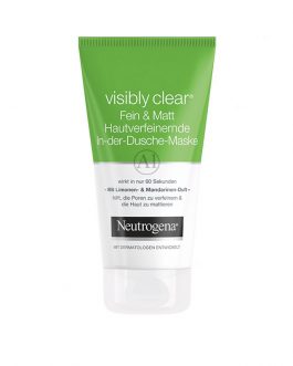 Neutrogena Visibly Clear Fein & Matt Skin Pore-Refining & Mattifying Face Mask 150ml