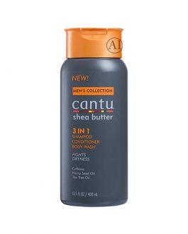 Cantu – 3 in 1 Shampoo, Conditioner, and Body Wash For Men