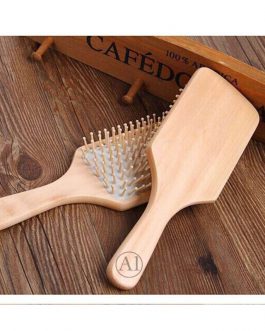 Hair Brush, Eco-Friendly Natural Wooden Bamboo Paddle Hairbrush