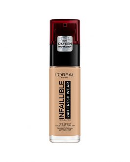 L’Oreal Paris Infallible 24HR Freshwear Liquid Foundation – Golden Sun #260