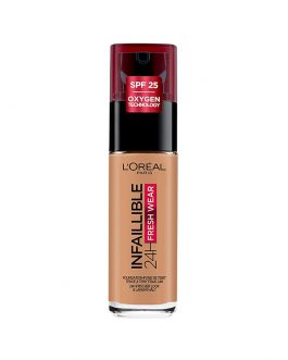 L’Oreal Paris Infallible 24HR Freshwear Liquid Foundation – Golden Amber #290