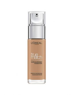 L’Oreal Paris True Match Liquid Foundation – Golden Amber #7W