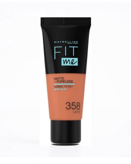 Maybelline Fit Me! Matte and Poreless Foundation 30ml – #358 Latte