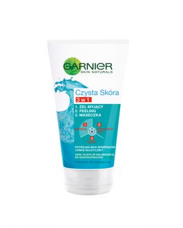 Garnier – Pure Active 3in1 Face Scrub