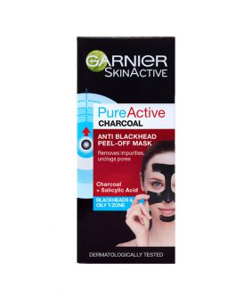 Garnier – Pure Active Anti Blackhead Charcoal Peel Off Face Mask