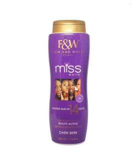 FAIR & WHITE MISS WHITE BODY LOTION 500 ML