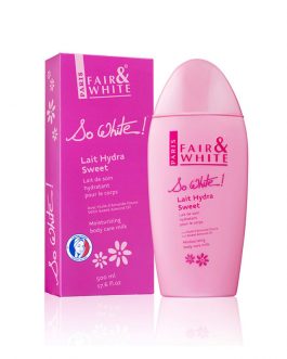 FAIR AND WHITE SO WHITE SKIN PERFECTOR BODY LOTION 500ML