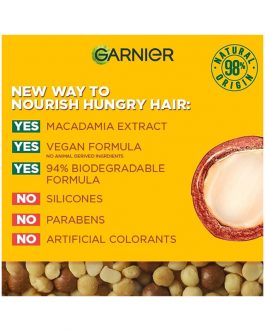 Garnier Macadamia Hair Food Shampoo 350ml