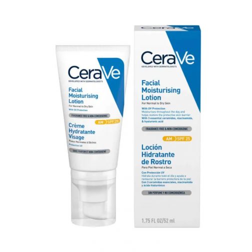 CeraVe AM Facial Moisturising Lotion SPF25 52ml